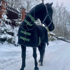 Попона флисовая с капором